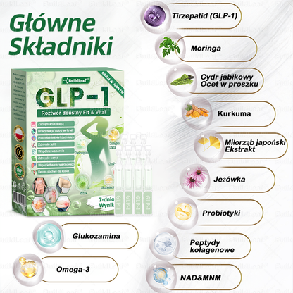 🍃Oficjalny sklep Polska | 🍃BuildLeaf® GLP-1 8-w-1 Fit & Vital Rozwiązanie (Jednorazowe dziennie, widoczne zmiany w ciągu 7 dni) ✅ Otyłość, zdrowie sercowo-naczyniowe, cukrzyca, bezdech senny, zdrowie jelit, problemy ze stawami i inne.