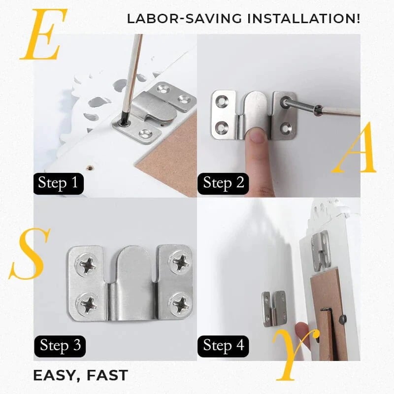 (🔥Last Day Promotion  - 50% off)Stainless Steel Interlock Hanging Buckle